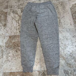 Victoria’s Secret rhinestone sparkly gray knit joggers L
